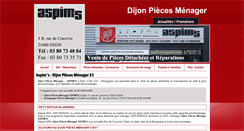 Desktop Screenshot of dijon-pieces-menager-aspims.com